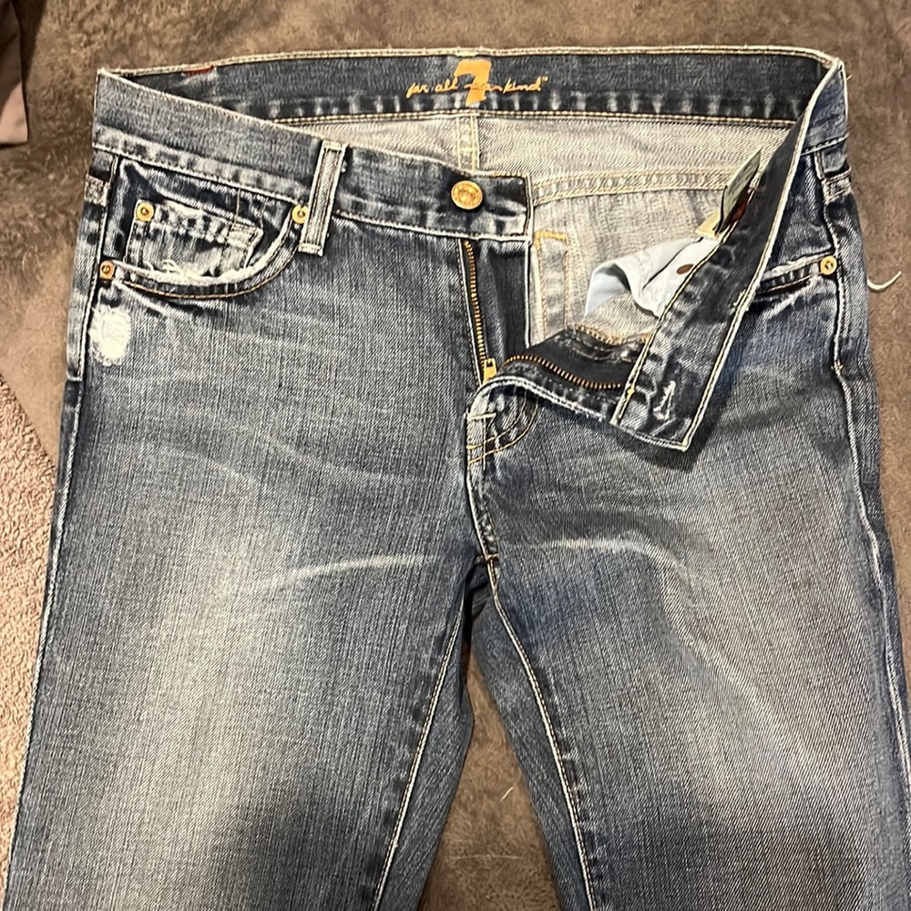 🌵7 For All Mankind “Flare” Denim Jeans Size 27🌵